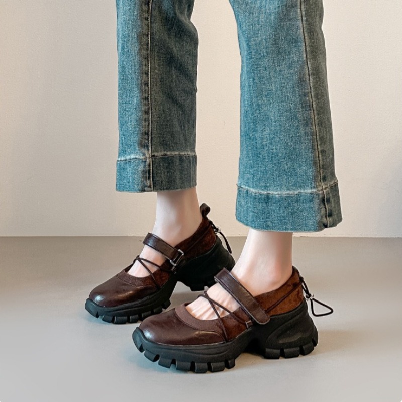 Women'S Fashion Gym Shoes - Новые ретро-балетки Мэри Джейн, модные женские