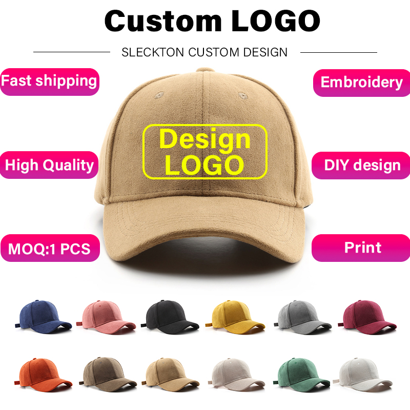 Women Fashion Brand Logo - SLECKTON DIY пользовательские кепки с вышивкой