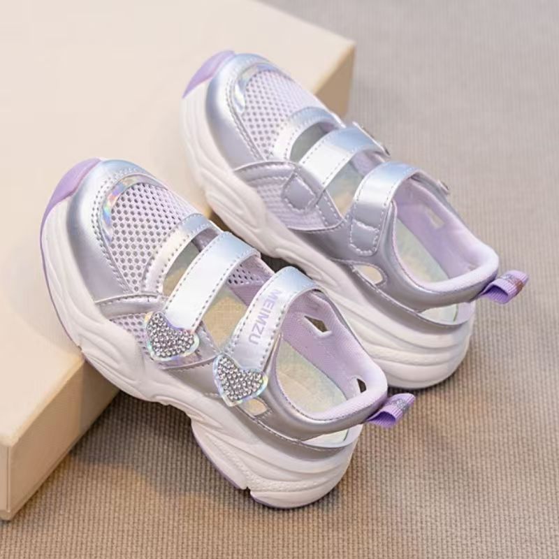 Women'S Fashion Velcro Sneakers - Новые летние женские сетчатые повседневные кроссовки