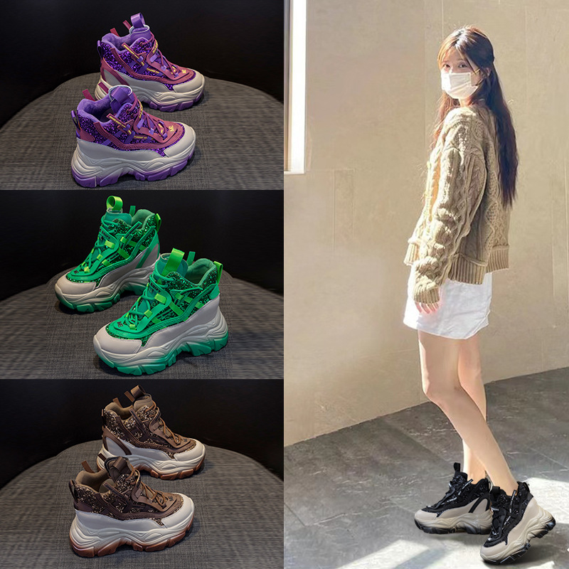Women'S Fashion Gym Shoes - 2025 женские кроссовки на скрытой танкетке,