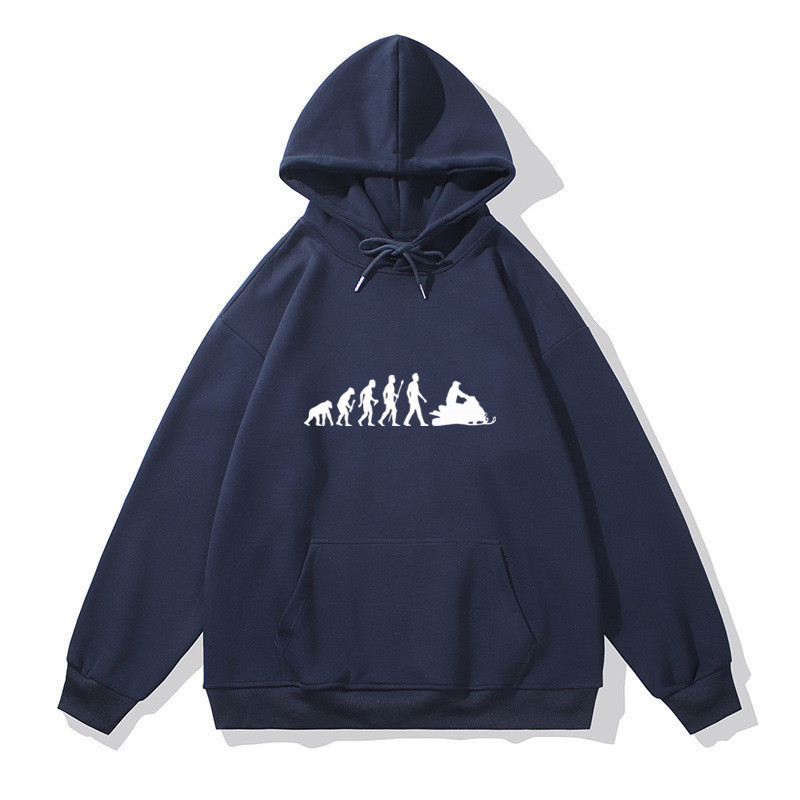 Women Fashion Evolution - Модные повседневные хлопковые толстовки Evolution Snowmobile