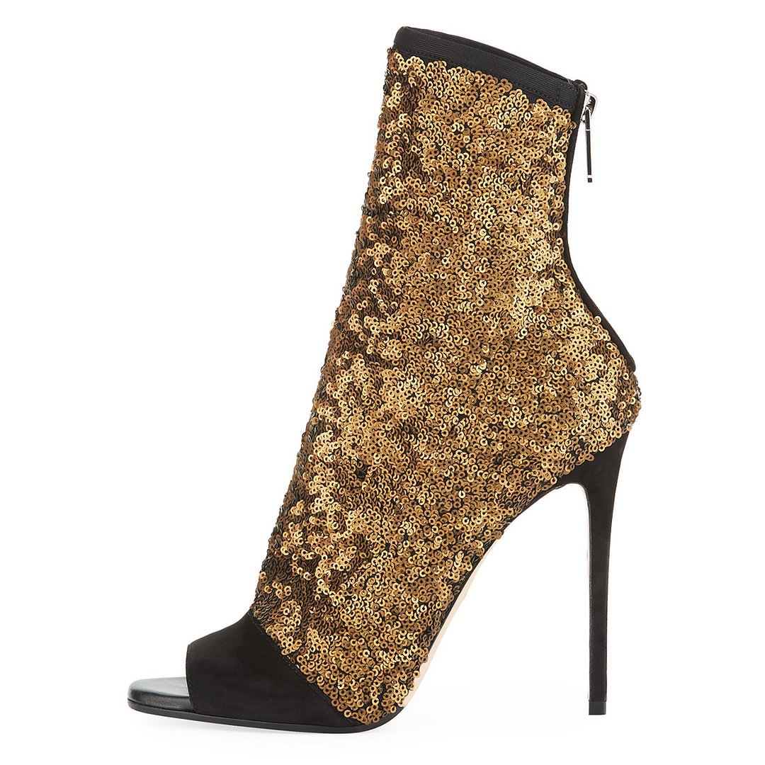 Women'S Fashion Boots - Летние женские сандалии-ботинки с открытым носком,