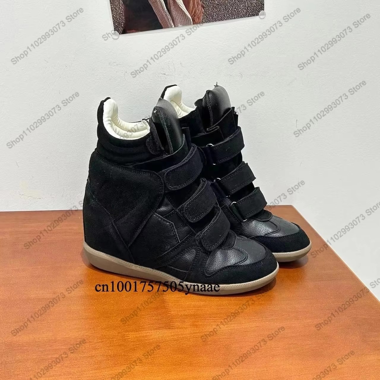 Women'S Fashion Gym Shoes - Женские кроссовки на скрытой танкетке с