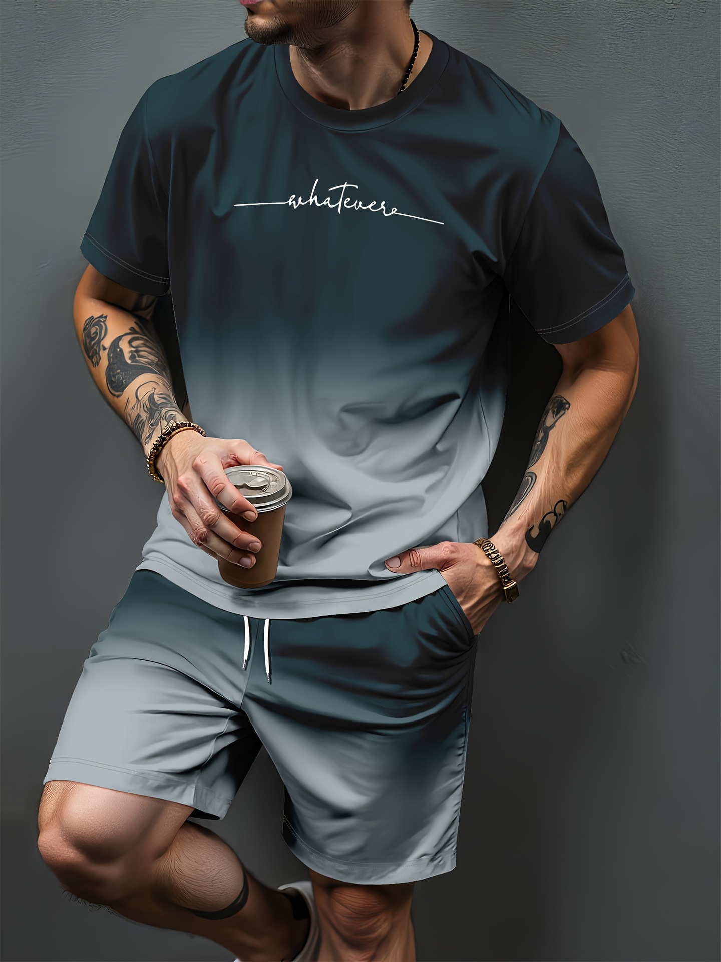 Спортивные костюмы с градиентн – обзор и цена Women And Men Fashion