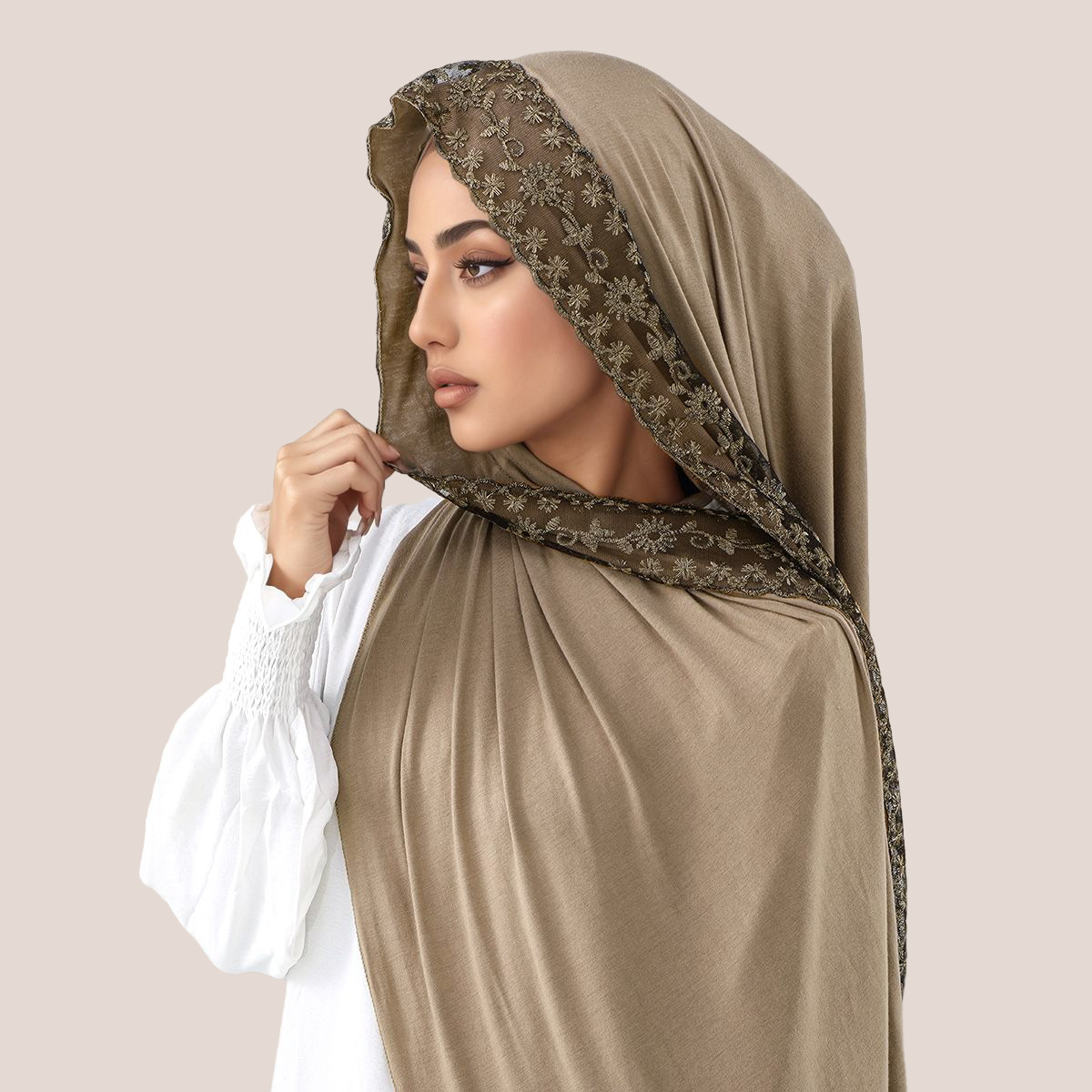 Хлопковый трикотаж с кружевной – обзор и цена Women'S Fashion Jersey