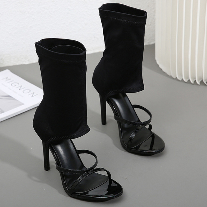 Летние модные эластичные санда – обзор и цена Women'S Fashion Boots