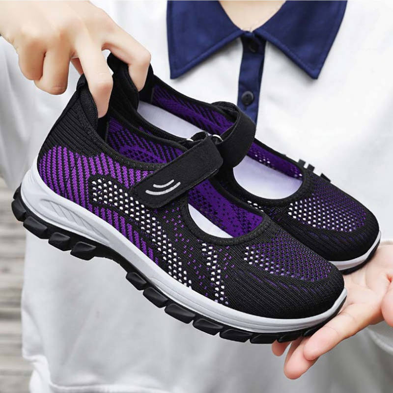 Летние женские дышащие сетчаты – обзор и цена Women'S Fashion Velcro Sneakers