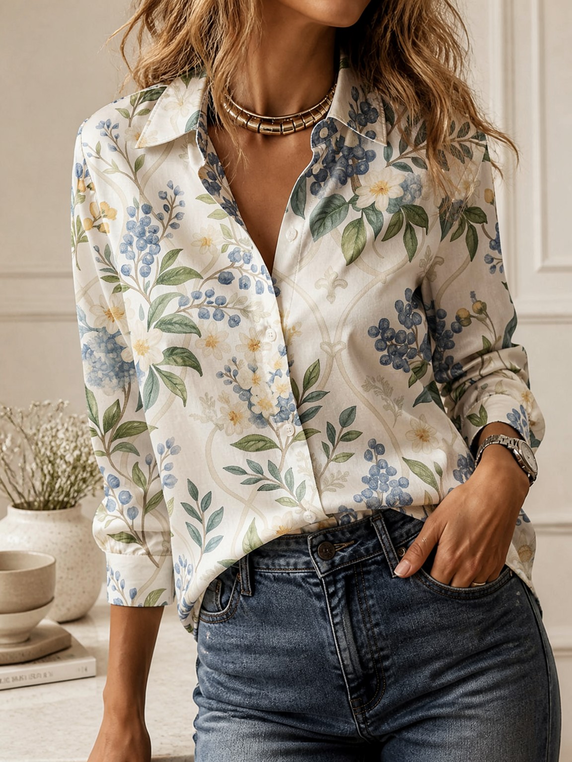 Повседневная универсальная блу – обзор и цена Women'S Fashion Jersey