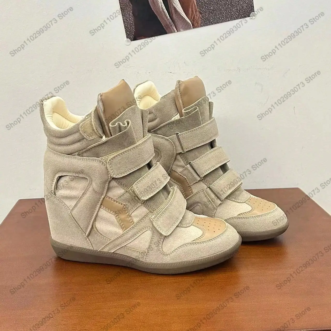 Женские кроссовки на скрытой т – обзор и цена Women'S Fashion Velcro Sneakers