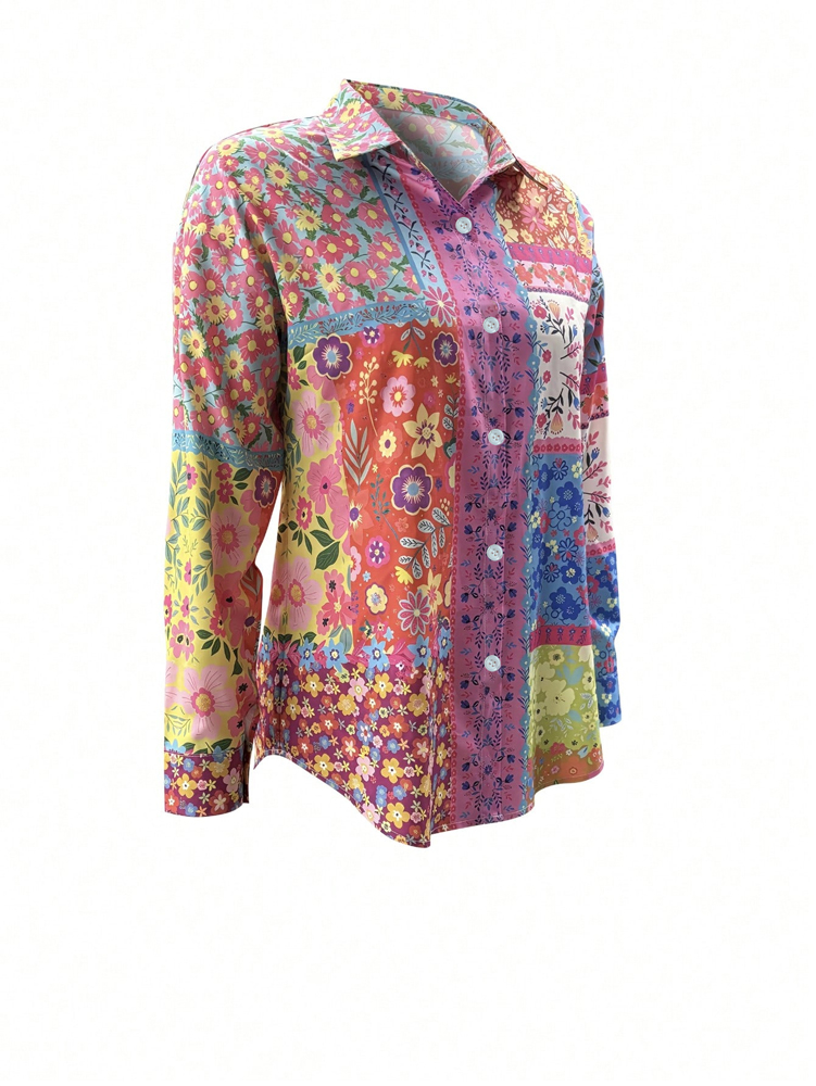 Повседневная блузка на пуговиц – обзор и цена Women'S Fashion Jersey